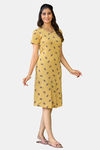 Sweetmoon Long T Shirt Nightdress - Yellow — thumbnail 3